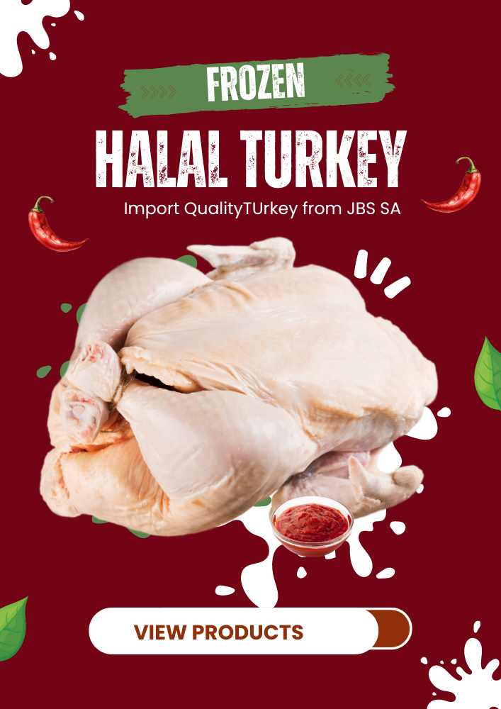 frozen halal turkey from poland