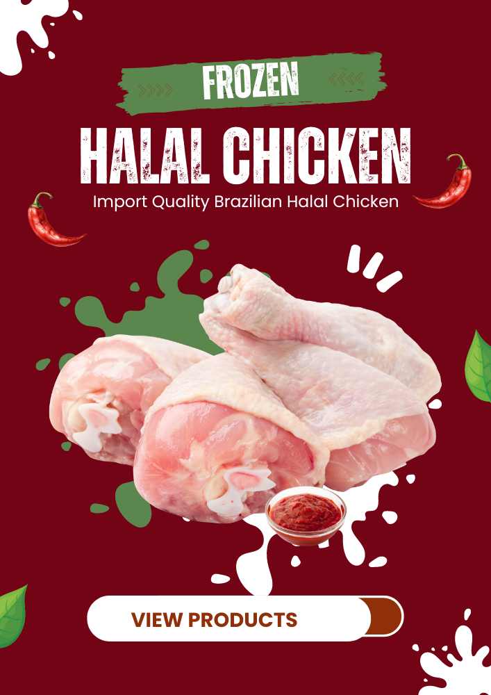 halal frozne chicken brazil