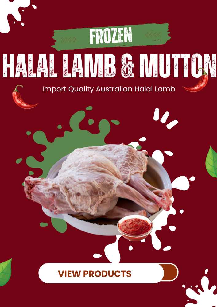 Australia halal frozen lamb mutton